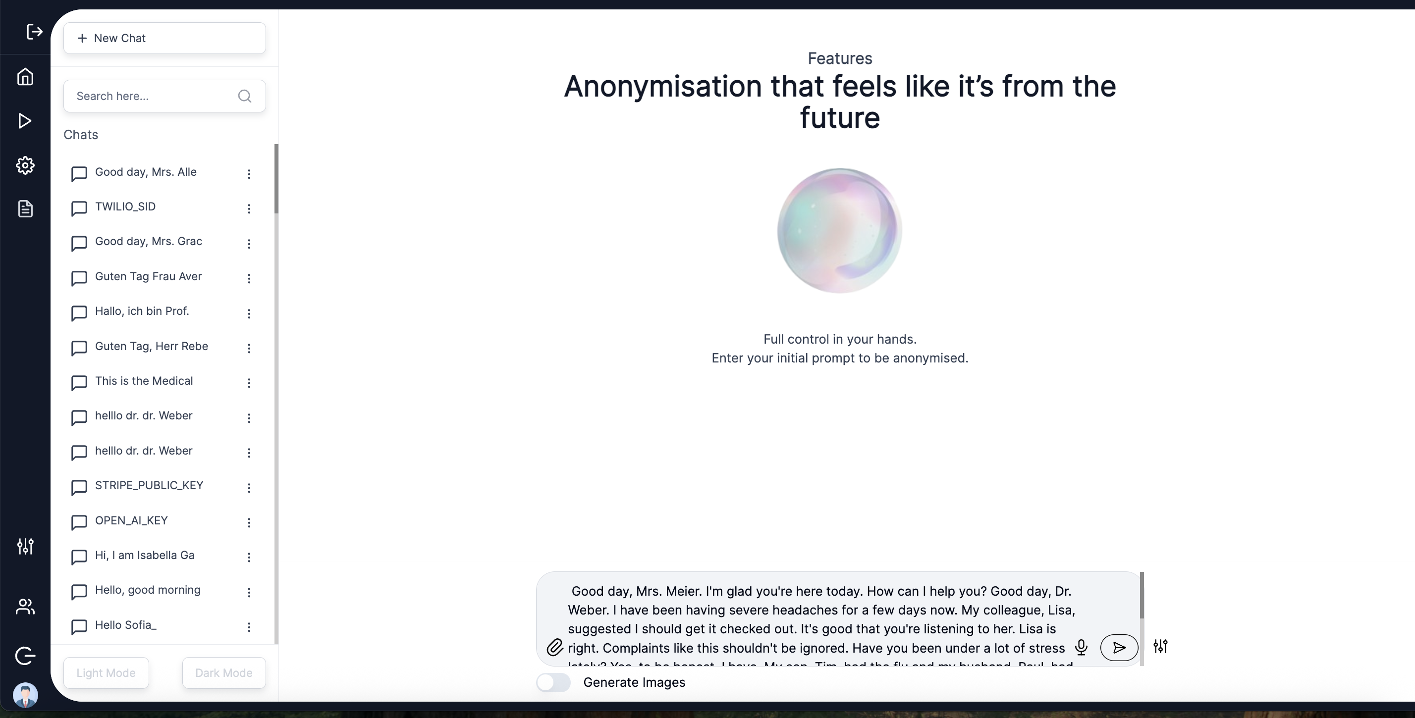 Transcribed Voice